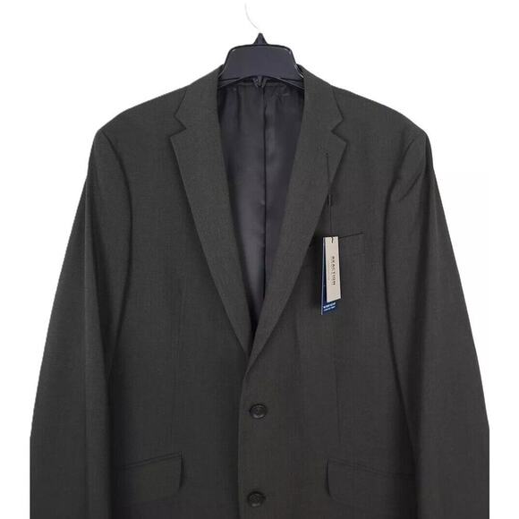 Kenneth Cole Reaction Men's Slim-Fit Stretch Suit Jacket Olive Dark Grey 38S NWT - Picture 3 of 7